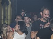 Láa Hruka se na párty DJ Uwy Vaníka poádn rozjel.