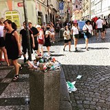 Andrej Babi sdlel na Facebooku peplnn ko v centru Prahy. Primtora Hiba...