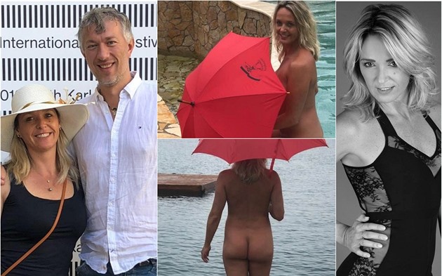 Primátor Jablonce nad Nisou Milan Kroupa zveřejnil snímky své nahé manželky.