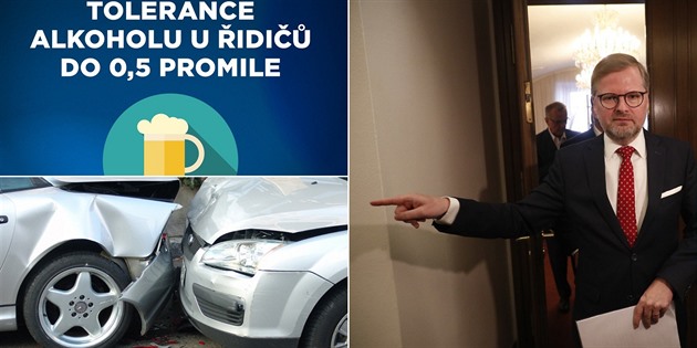 ODS ústy svého předsedy Petra Fialy navrhuje, aby se nulová tolerance u řidičů...
