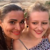 Mahulena Bočanová s dcerou na dovolené na Kypru