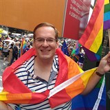 Filip Albrecht si Prague Pride uil.