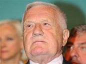 Václav Klaus pálil ostrými do mladé védské aktivistky.
