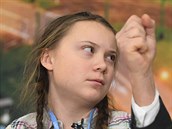 Švédská aktivistka Greta Thunberg, kterou po světě vozí její otec Svante. Ten...