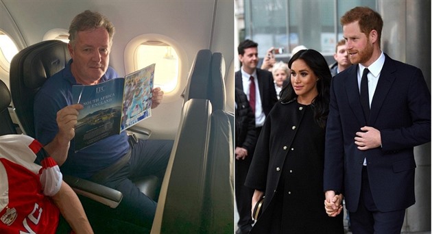 Piers Morgan to dal Harrymu a Meghan poádn serat.