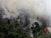 V Amazonii zuí etné poáry. Na vin jsou zejm farmái vypalující les kvli...