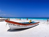 Letovisko Riviera Maya leí na mexickém poolostrov Yucatán.