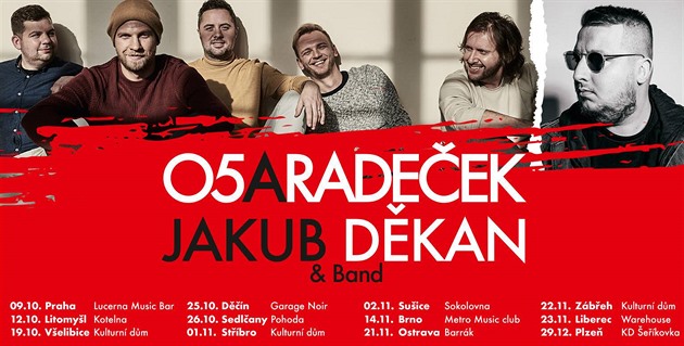 O5 a Radeek a Jakub Dkan vyráejí na spolené turné.