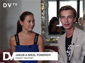 Nikol Ponerová a Jakub Poner v rozhovoru pro DVTV.