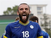 Vedat Muriqi byl muem zápasu Kosovo vs. esko.