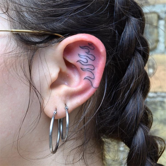 Tetování v uší