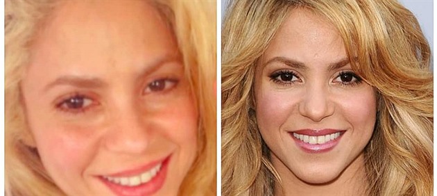 Shakira_no make-up