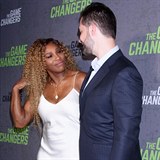 Serena se svm manelem na premie dokumentu Game Changers