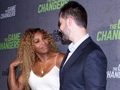 Serena se svým manelem na premiée dokumentu Game Changers