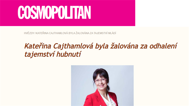 Podvodníci, pravdpodobn z Ruska, pokodili nejen Kateinu Cajthamlovou, ale...