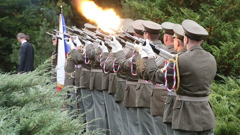 Poheb brigádního generála Milana Jakub.