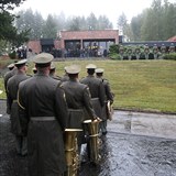 Pohřeb Milana Jakubů.