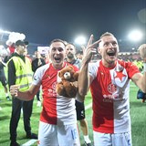 Vmluvn gesto obrnce Vladimra Coufala po derby. Jeho Slavia vyhrla na...