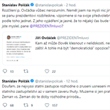 Europoslanec Stanislav Polk ve svm vyjden ke slovm Miloe Zemana dost...