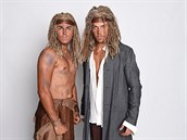 David Gránský a Peter Pecha jako Tarzani.