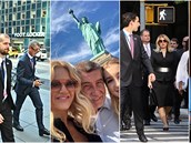 Slovenská prezidentka Zuzana aputová je v New Yorku za ernou vdovu,...