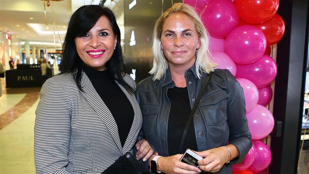 Helena se na pedstavení nových rtnek Bobbi Brown potkala i s operní zpvakou...