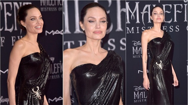 Herečka Angelina Jolie děsí fanoušky svým vzhledem.