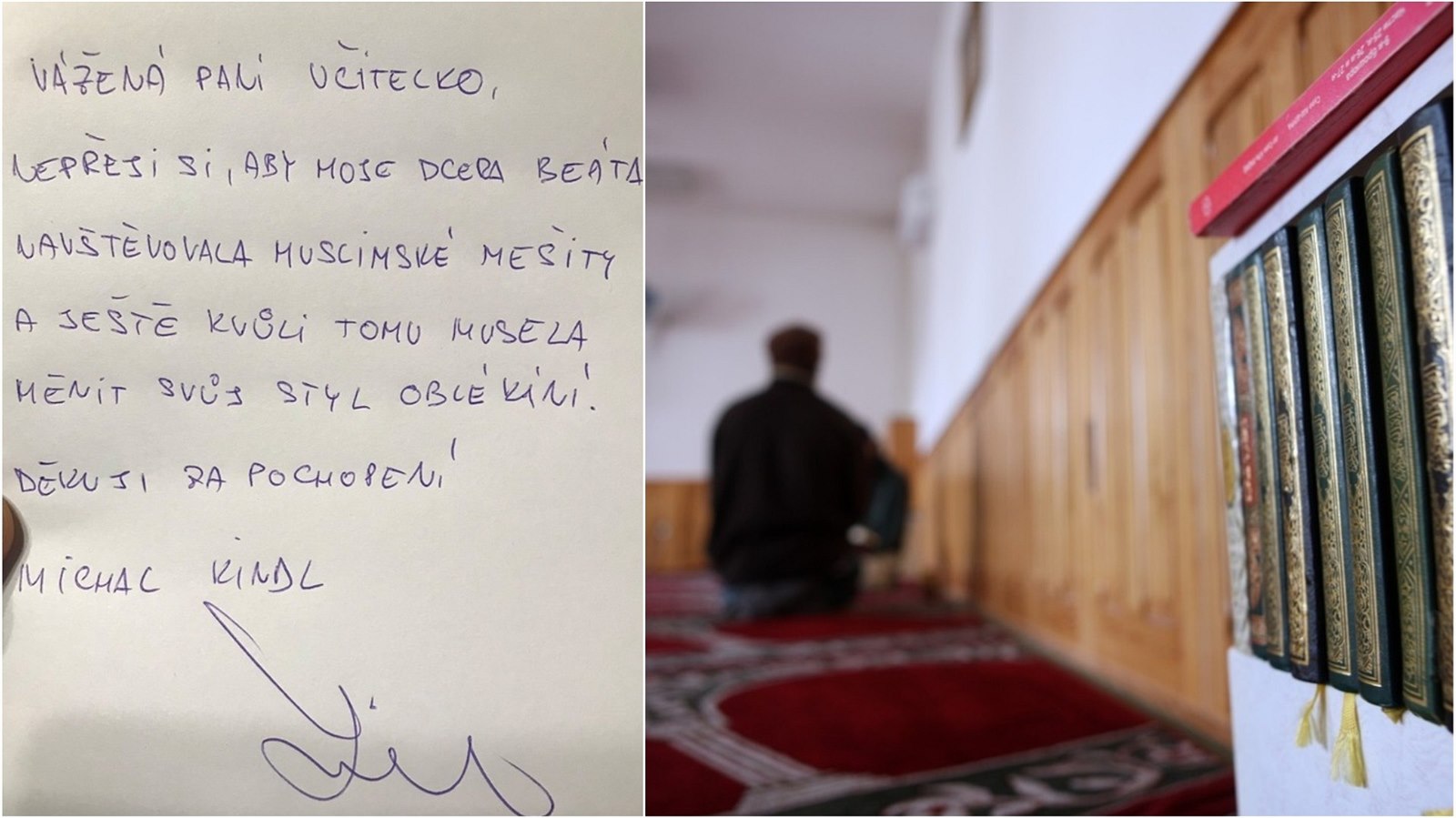 „Dělají si pr*el?“ Česká škola bere děti do mešity, otec poslal ostrý vzkaz  - Expres.cz