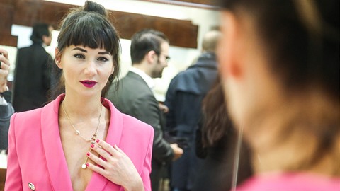 Sandra piznala, e se cítila jako princezna.