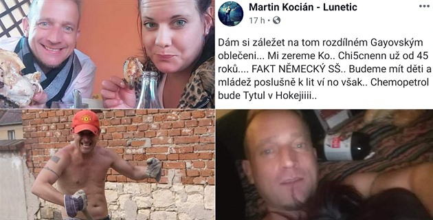 Martin Kocián poté, co dal vale kapele Lunetic, ije svj severoeský sen....