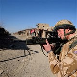 Princ Harry během své mise v Afghánistánu