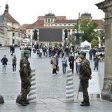 U i na nmst ped Praskm hradem vznikla velkoobrazovka, kter bude lidem...