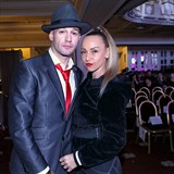 Sámer Issa s přítelkyní Pavlínou Kohoutovou na galavečeru La Sophia v hotelu...