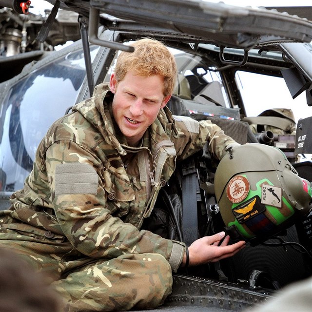 Princ Harry bhem mise v Afghnistnu