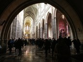 Záduní me na Karla Gotta (80) se uskutení v katedrále svatého Víta v Praze.