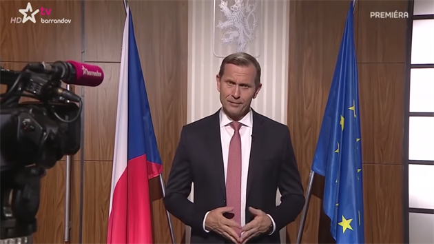Jaromír Soukup v sitcomu Premiér