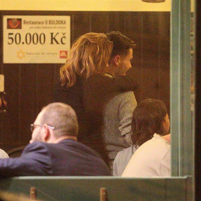 Radka Tetkov a jej tanen partner Tom Voechovsk na afterparty StarDance: M se Tom Tetk zat bt?