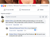 Simona Krainová rozdovádla své fanouky. Mohla za to kiltovka Vlasty Hájka.