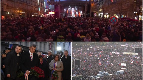 Víkend oslav protest.