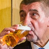 Andrej Babiše chce snížit DPH na pivo.