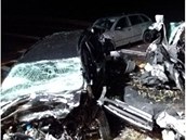 Nehoda na Znojemsku mla tragické následky. Zemeli pi ní 4 lidé.