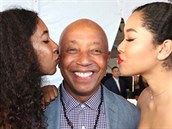 Russell Simmons se svými dcerami