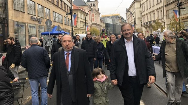 Václav Klaus schytal od lidí na Národní tíd adu uráek.