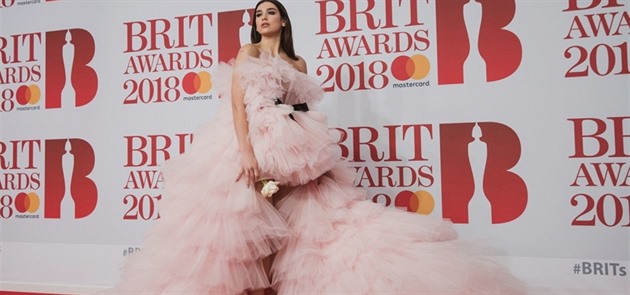 Dua Lipa Brit Awards 2018