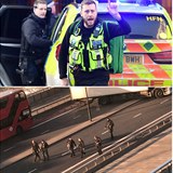 Terorist se zatkem adventu toili v Londn, kde ml Usman Khan pobodat pt...
