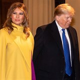 Donalda Trumpa doprovodila na summit jeho manželka Melania.