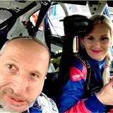 Praskho Rallysprintu se zastnil i Vclav Klaus mlad. Dlal navigtora...