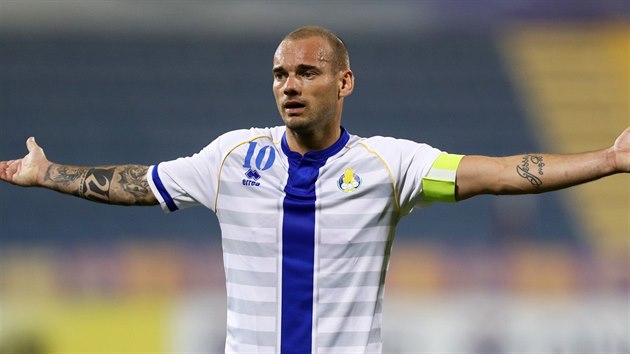 Wesley Sneijder platil za prvotídního fotbalistu.