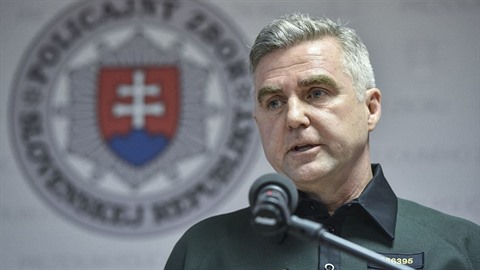 Slovenský policejní prezident Tibor Ga�par