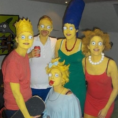 The Simpsons: Homer a Marge jako inspirace na kostmy